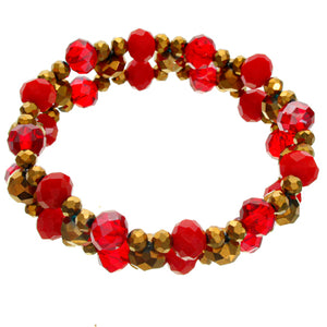 Pulsera Rojo/Oro