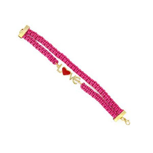 Pulsera Trezada Love