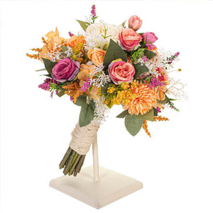 Ramo Xv Años Crema/Naranja