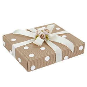 Caja Regalo Con Flores