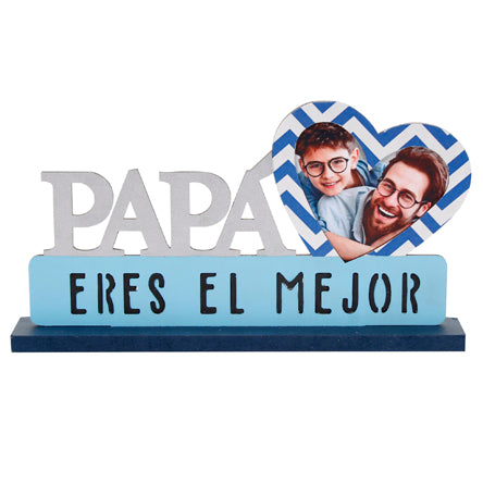 Letrero Papa Eres El Mejor