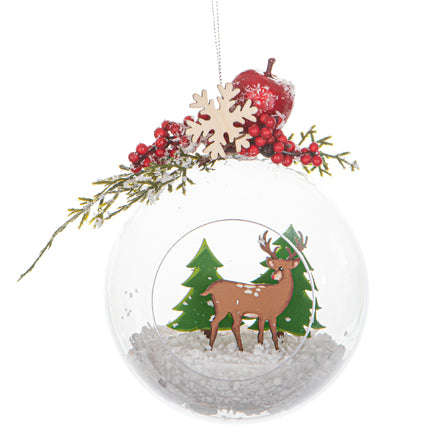 Esfera Bosque Con Reno