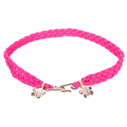 Cinturón Para Niña Fiusha Con Flores