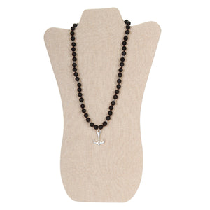 Collar Para Caballero Con Cuenta Lava