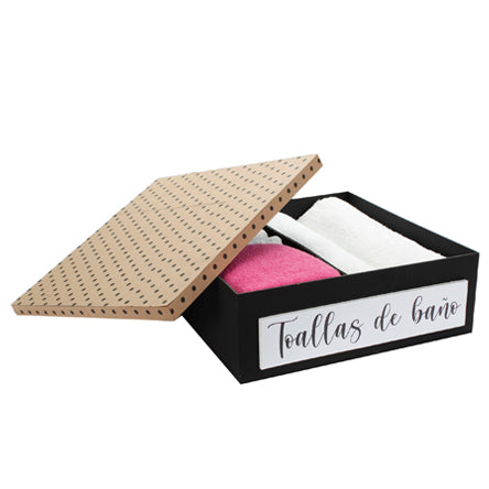 Caja Toallas De Baño