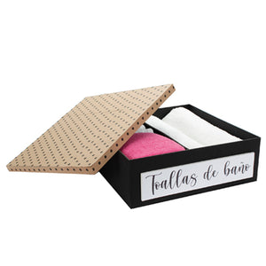 Caja Toallas De Baño