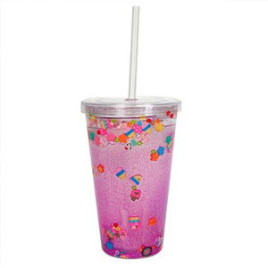 Vaso Decorativo Con Cuentas