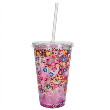 Vaso Decorativo Con Corazones