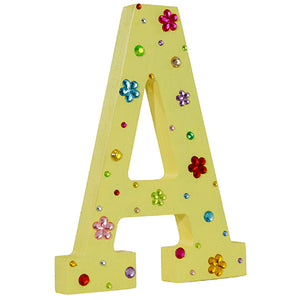 Letra Decorada Con Piedras