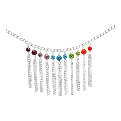 Fantasías Miguel Clave:JO1153 Collar De Cadena Con Piedra