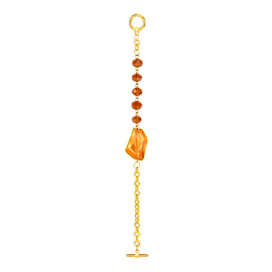 Fantasías Miguel Clave:JO1215 Pulsera Topacio / Oro