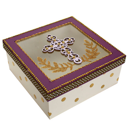 Caja Con Cruz Para Comunion