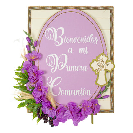 Letrero Con Vinil Para Comunion