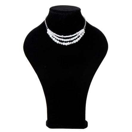 Gargantilla Triple Con Perlas