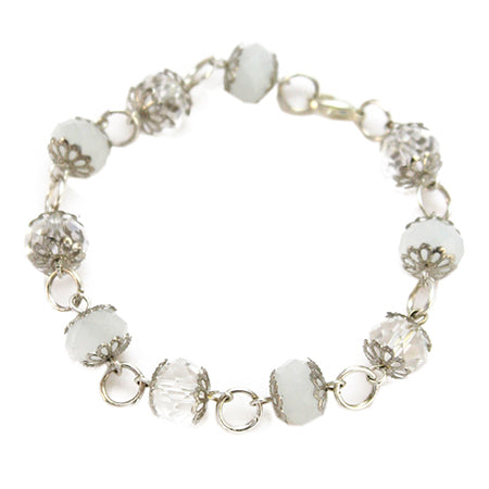 Pulsera Con Casquillos Y Rondeles