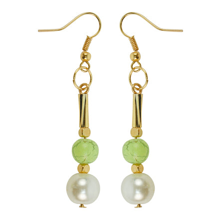 Aretes Marfil Menta
