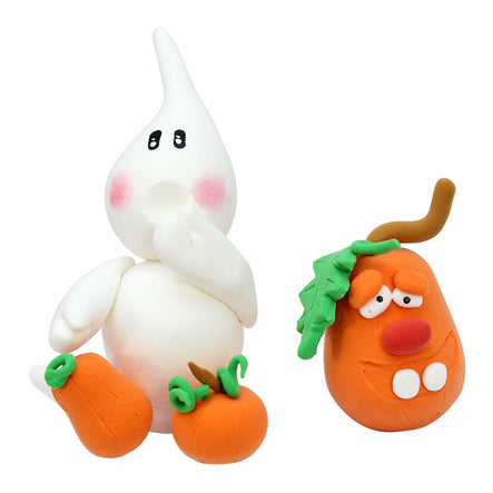 Fantasma Y Calabacitas De Halloween