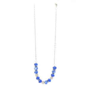 Collar Zafiro-Cristal