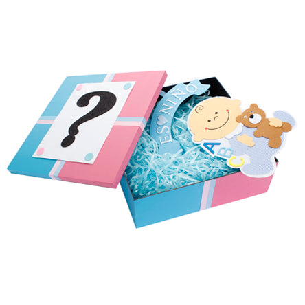 Caja Revelación Bebé Azul