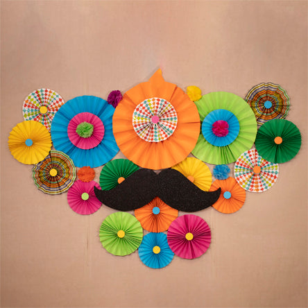 Fondo Para Fiesta Con Mostacho