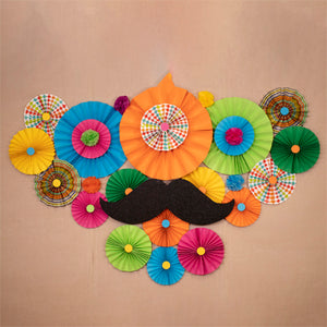 Fondo Para Fiesta Con Mostacho