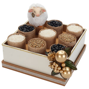 Borrego Con Cajita Y Semillas