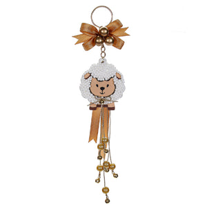 Llavero Con Borreguito Y Cascabeles