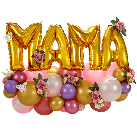 Arreglo Con Globos Para Mamá