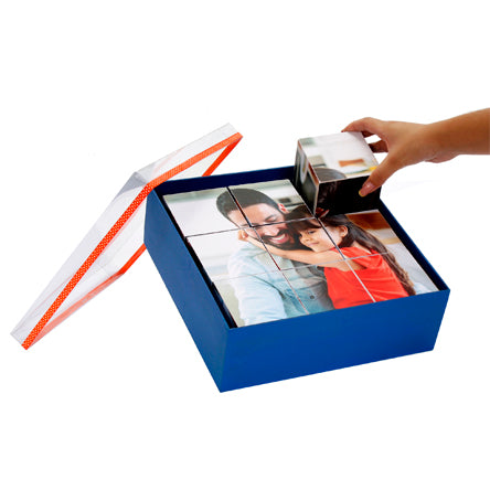 Caja Rompecabezas Con Foto