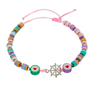 Pulsera Con Cuentas Heishi