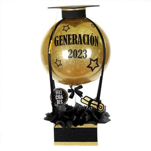 Centro De Mesa Globo Graduación