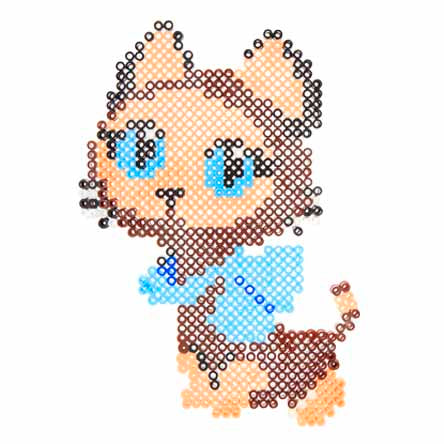 Gatito Café Con Cuentas Dtubito