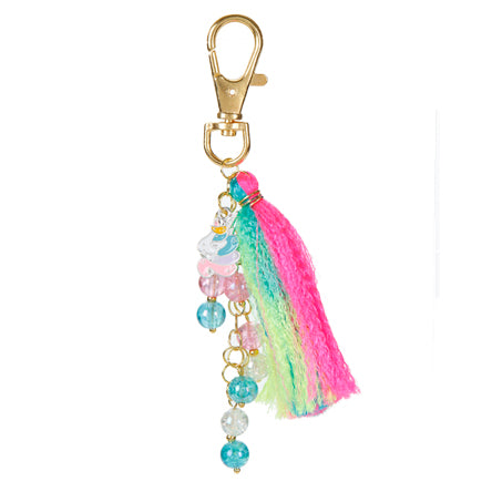 Accesorio Multicolor Con Unicornio Y Borla