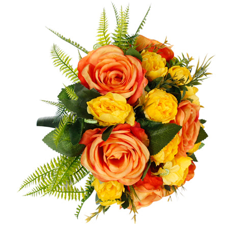 Ramo De  Rosas Naranja