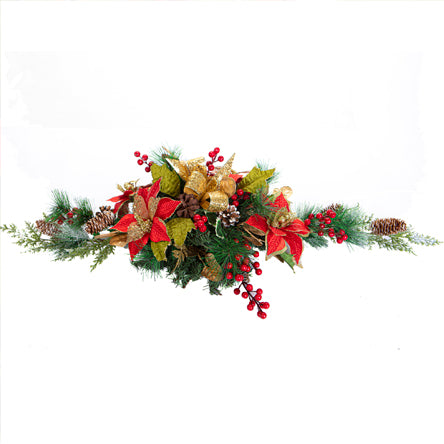 Arreglo Navideño Rojo/Oro