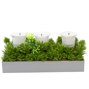Arenero Con 3 Velas