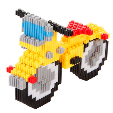 Fantasías Miguel Clave:SZ223 Motocicleta En Block 3d