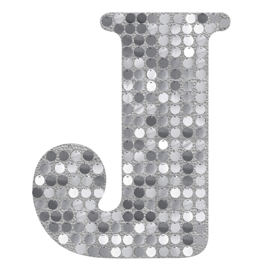 Letra J Plata