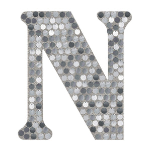 Letra N Plata