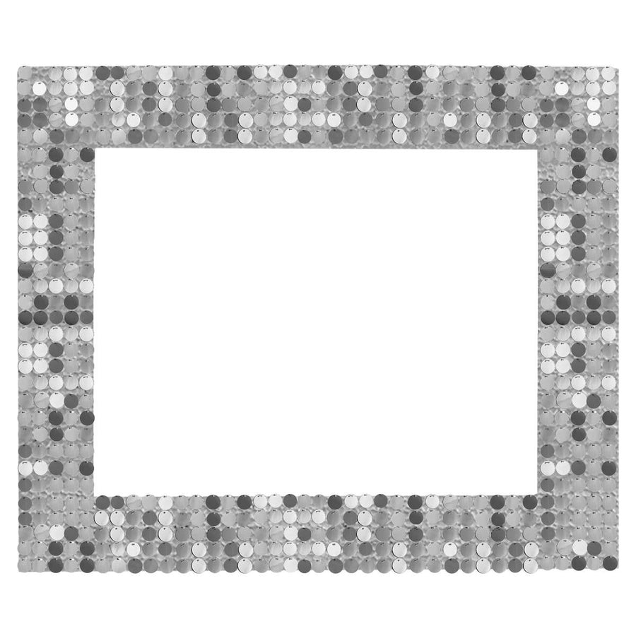 Marco Con Lentejuela Plata