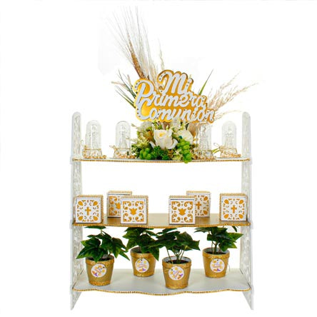 Despachador Recuerdos Comunión Oro