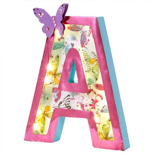 Letra Decorada Con Mariposa